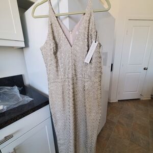 Dress The Population Sequin Spaghetti Strap Sheath Dress